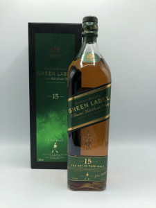 JOHNNIE WALKER ジョニーウォーカー グリーンラベル 15年 700ml　買取しました！