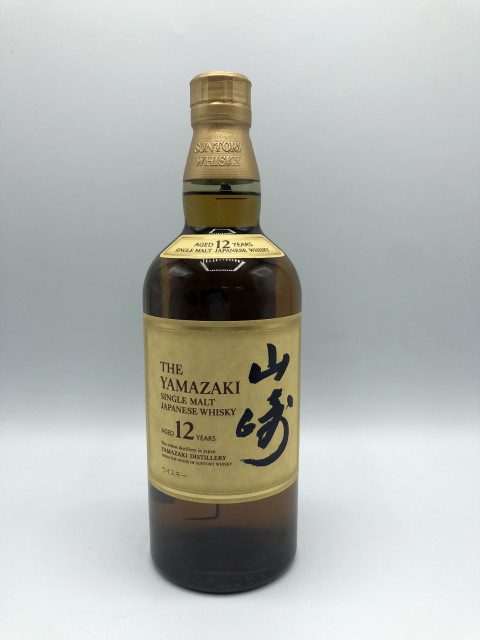 サントリー 山崎 シングルモルト 12年 700ml　買取しました！