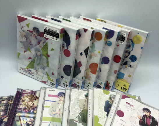 DVD アイドリッシュセブン Second BEAT! 全7巻 他　宅配買取しました！