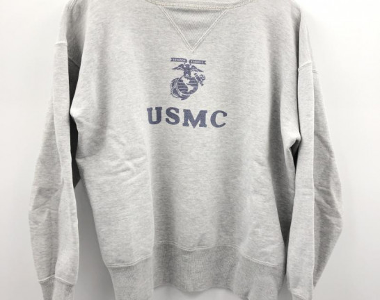 REAL McCOYS リアルマッコイズ スウェット 36 グレー USMC 両V トレーナー　買取しました！
