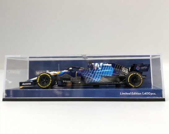 ミニチャンプス 1/43 ウィリアムズ レーシング メルセデス FW43B ショージ・ラッセル バーレーンGP2021　買取しました！