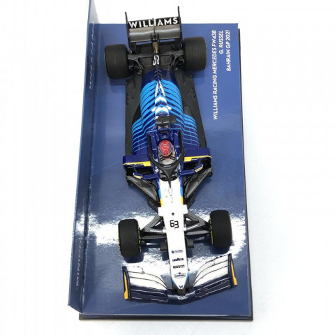 ミニチャンプス 1/43 ウィリアムズ レーシング メルセデス FW43B ショージ・ラッセル バーレーンGP2021　買取しました！