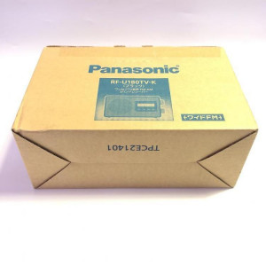 Panasoic パナソニック ワンセグTV音声-FM-AM 3バンドレシーバー ブラック ラジオ　買取しました！