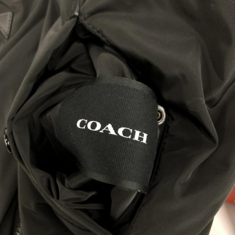 COACH コーチ シグネチャー MA-1 リバーシブル ジャケット L ベージュ 黒 ボンバー ブルゾン　買取しました！