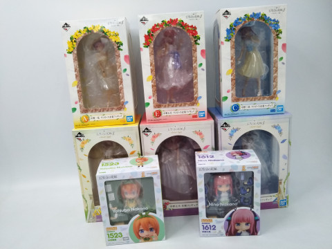 五等分の花嫁フィギュアおまとめ　買取しました！