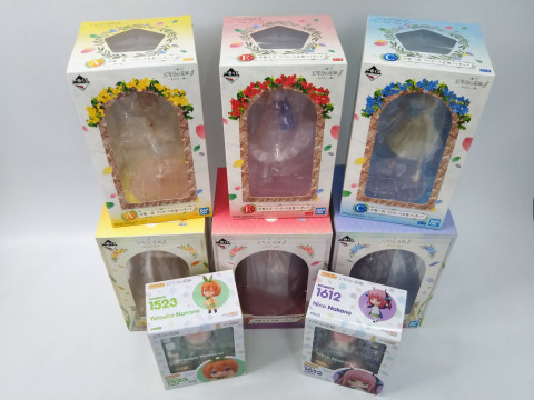 五等分の花嫁フィギュアおまとめ　買取しました！