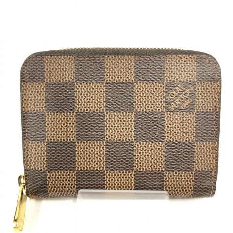 LOUIS VUITTON ルイ・ヴィトン ジッピーコインパース ダミエエベヌ 茶 ラウンドファスナー 小銭入れ 財布　買取しました！