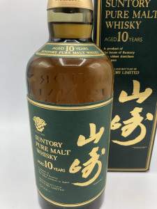 サントリー 山崎10年 750ml　買取しました！