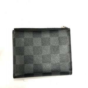 LOUIS VUITTON ルイ・ヴィトン ポルトフォイユスマート ダミエグラフィット グレー 二つ折り コンパクト 財布　買取しました！