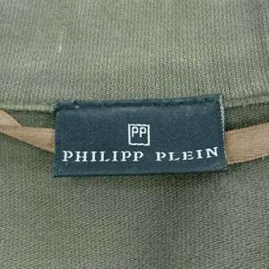 PHILIPP PLEIN フィリッププレイン スワロフスキースカルジャケット 2 カーキ　買取しました！