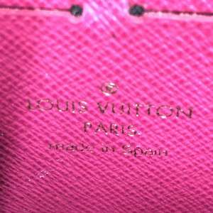 LOUIS VUITTON ルイ・ヴィトン ポルトフォイユクレマンス モノグラム 茶 ピンク ラウンドファスナー 長財布　買取しました！