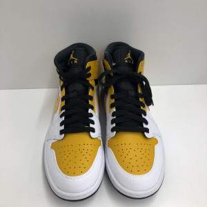 NIKE AIR JORDAN 1 MID UNIVERSITY GOLD 27㎝ タグ、箱有　買取しました！