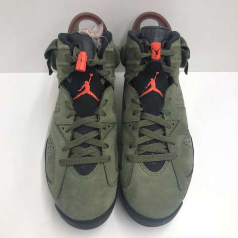 NIKE ナイキ×TRAVIS SCOTT トラヴィス・スコット AIR JORDAN 6 RETRO ...