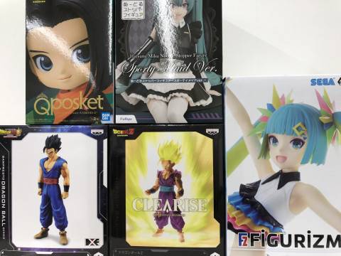 「ドラゴンボール」「初音ミク」他、プライズフィギュア多数　宅配買取しました！