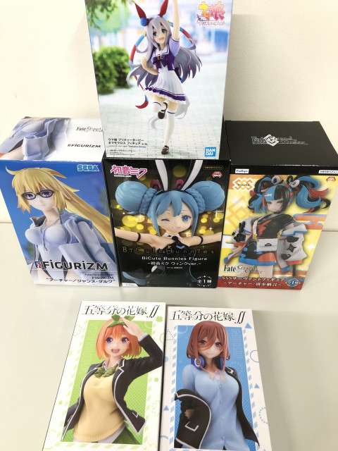 「ウマ娘」「五等分の花嫁」「クレヨンしんちゃん」 他、プライズフィギュア多数　宅配買取しました！