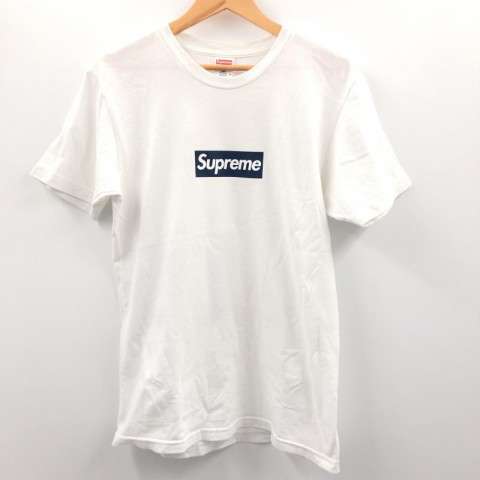 supreme yankees BOX LOGO tee M シュプリーム