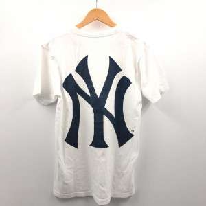 Supreme シュプリーム × ニューヨーク ヤンキース ボックスロゴTシャツ M 白 ネイビー 15SS New York Yankees Box Logo Tee　買取しました！