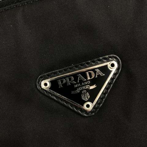 PRADA プラダ バッグ 黒 ナイロン レザー トートバッグ　買取しました！