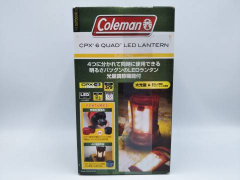 Coleman コールマン CPX6 クアッドLEDランタン　買取しました！