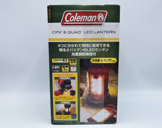 Coleman コールマン CPX6 クアッドLEDランタン　買取しました！