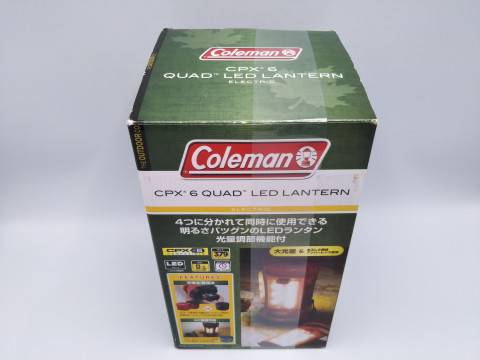 Coleman コールマン CPX6 クアッドLEDランタン　買取しました！