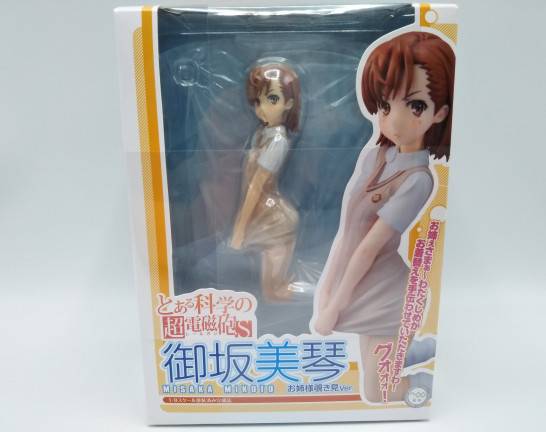 御坂美琴 お姉様覗き見Ver. 「とある科学の超電磁砲S」 1/8スケールフィギュア　買取しました！