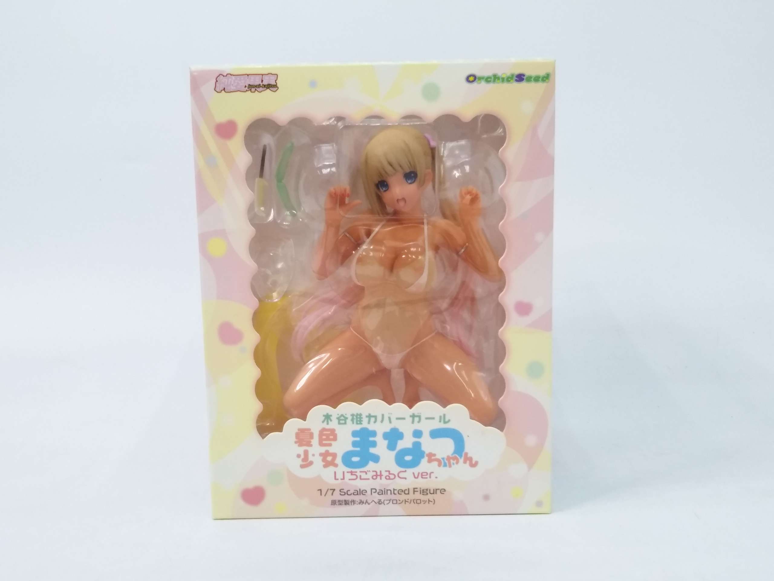 オーキッドシード 純愛果実 木谷椎カバーガール 夏色少女 まなつちゃん 1/7 夏色少女まなつちゃん いちごみるくver. 「純愛果実 木谷椎カバー