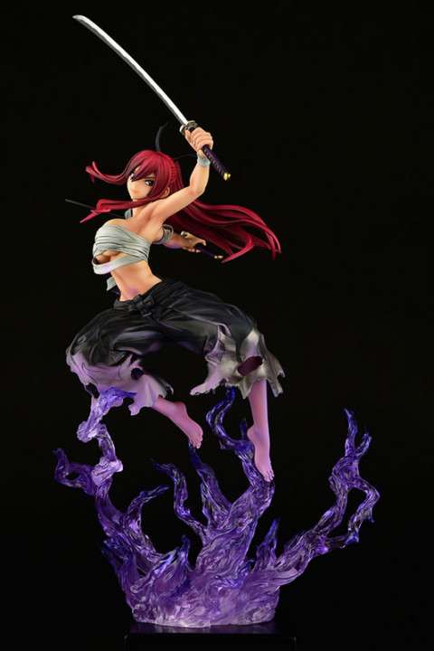 FAIRY TAIL エルザ・スカーレット 侍-光炎万丈-ver.漆黒 1／6 完成品フィギュア