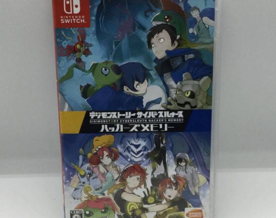 Switch ソフト デジモンストーリー サイバースルゥース ハッカーズメモリー　買取しました！