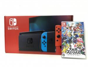 ニンテンドー Switch 本体、Switch ソフト 大乱闘スマッシュブラザーズ SPECIAL　宅配買取しました！