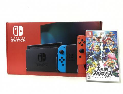 ニンテンドー Switch 本体、Switch ソフト 大乱闘スマッシュブラザーズ SPECIAL　宅配買取しました！