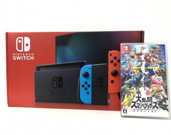 ニンテンドー Switch 本体、Switch ソフト 大乱闘スマッシュブラザーズ SPECIAL　宅配買取しました！