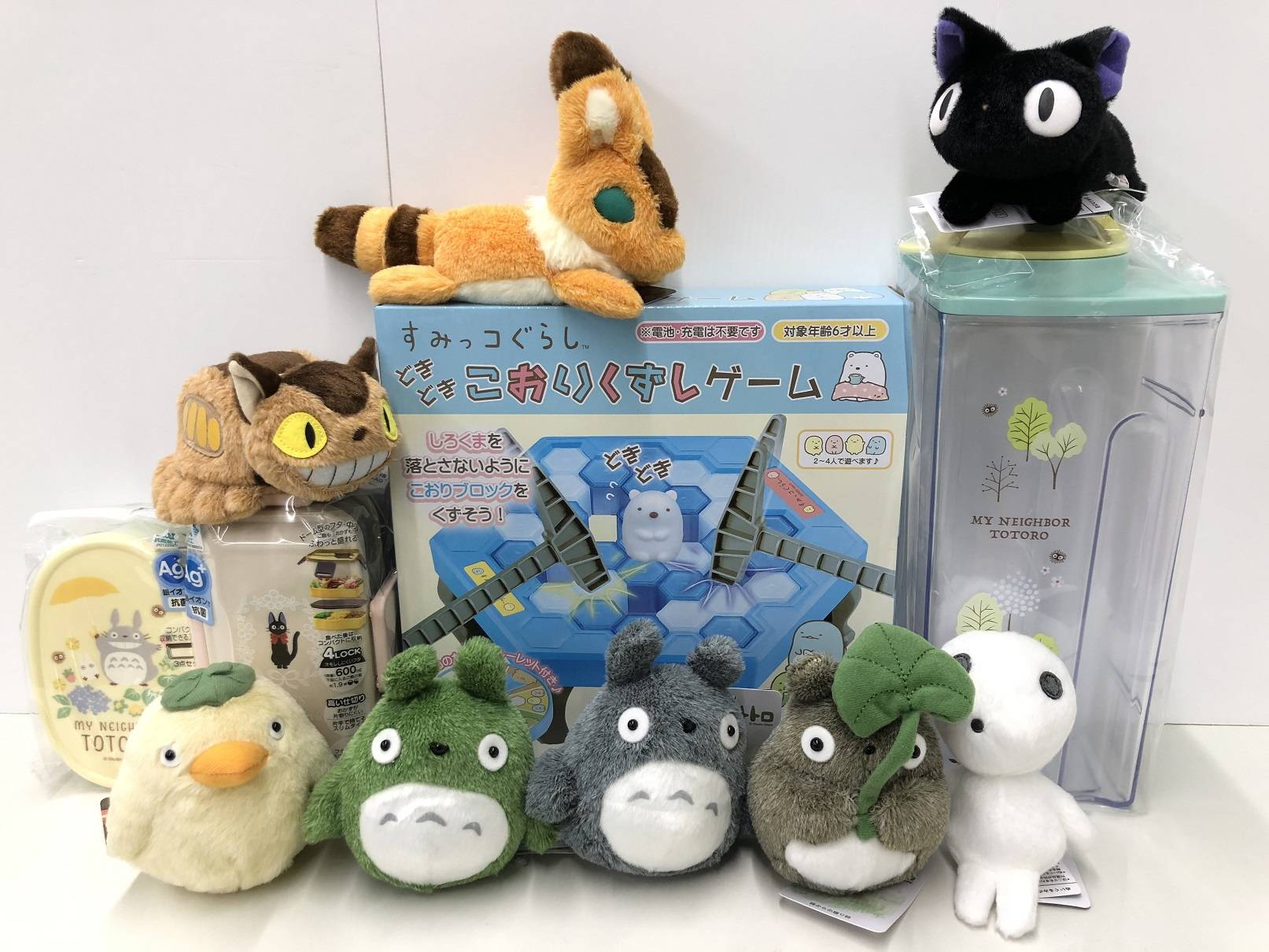 トトロ ぬいぐるみ ランチボックス「となりのトトロ」、プライズ