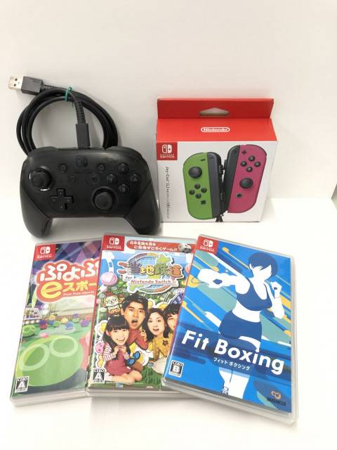 ニンテンドー Switch ソフト Joy-Con コントローラー　他たくさん　宅配買取しました！