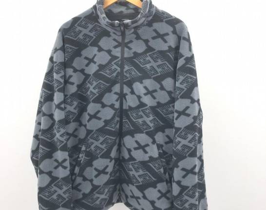 GAKKIN ガッキン × BUDSPOOL バッズプール フリースジャケット XL グレー 黒 舐達麻　買取しました！