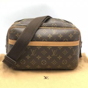 LOUIS VUITTON ルイ・ヴィトン リポーターPM モノグラム ブラウン ショルダーバッグ　買取しました！