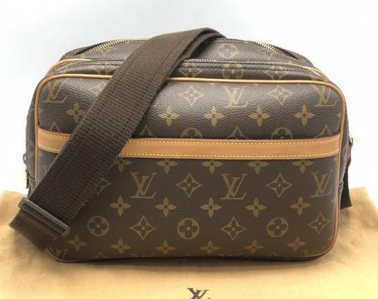 LOUIS VUITTON ルイ・ヴィトン リポーターPM モノグラム ブラウン ショルダーバッグ　買取しました！