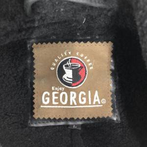 GEORGIA ジョージア ムートンコート L 黒 羊革 懸賞品　買取しました！