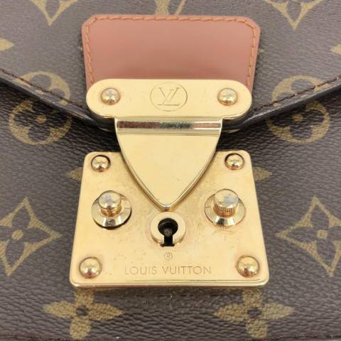 LOUIS VUITTON モンソー26 ハンドバッグ ブラウン レザー フランス製 ルイヴィトン　買取しました！