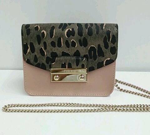 FURLA フルラ JULIA ジュリア チェーンショルダーバッグ レオパード柄　買取しました！