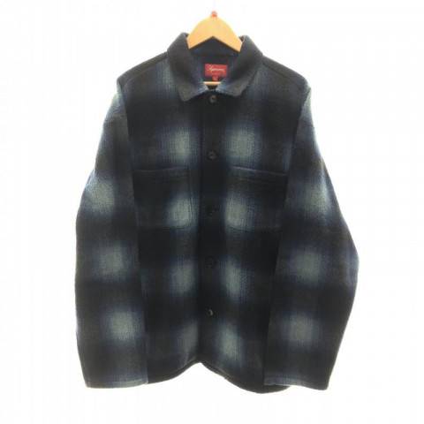 Supreme シュプリーム 2020AW Shadow Plaid Fleece Shirt シャドウ プレイド フリース シャツ 青 L　買取しました！