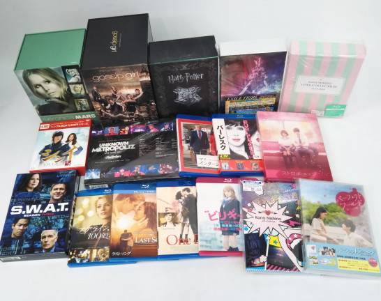 ブルーレイ・DVDなど映像系ソフトおまとめ　買取しました！