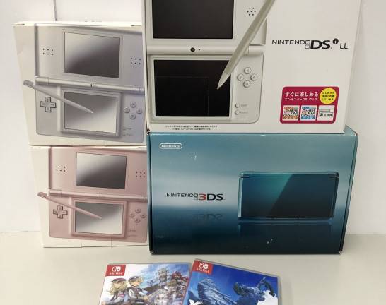 ニンテンドー 3DS 本体、スイッチ ソフト 他多数　宅配買取しました！