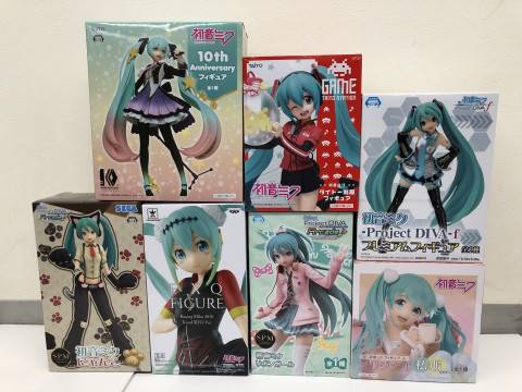 初音ミク プライズフィギュア 多数 宅配買取しました！ | ゲーム