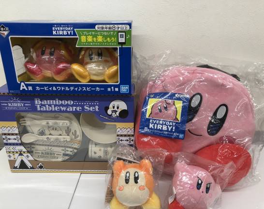 一番くじ カービィ グッズ たくさん、JBL スピーカー 他　宅配買取しました！