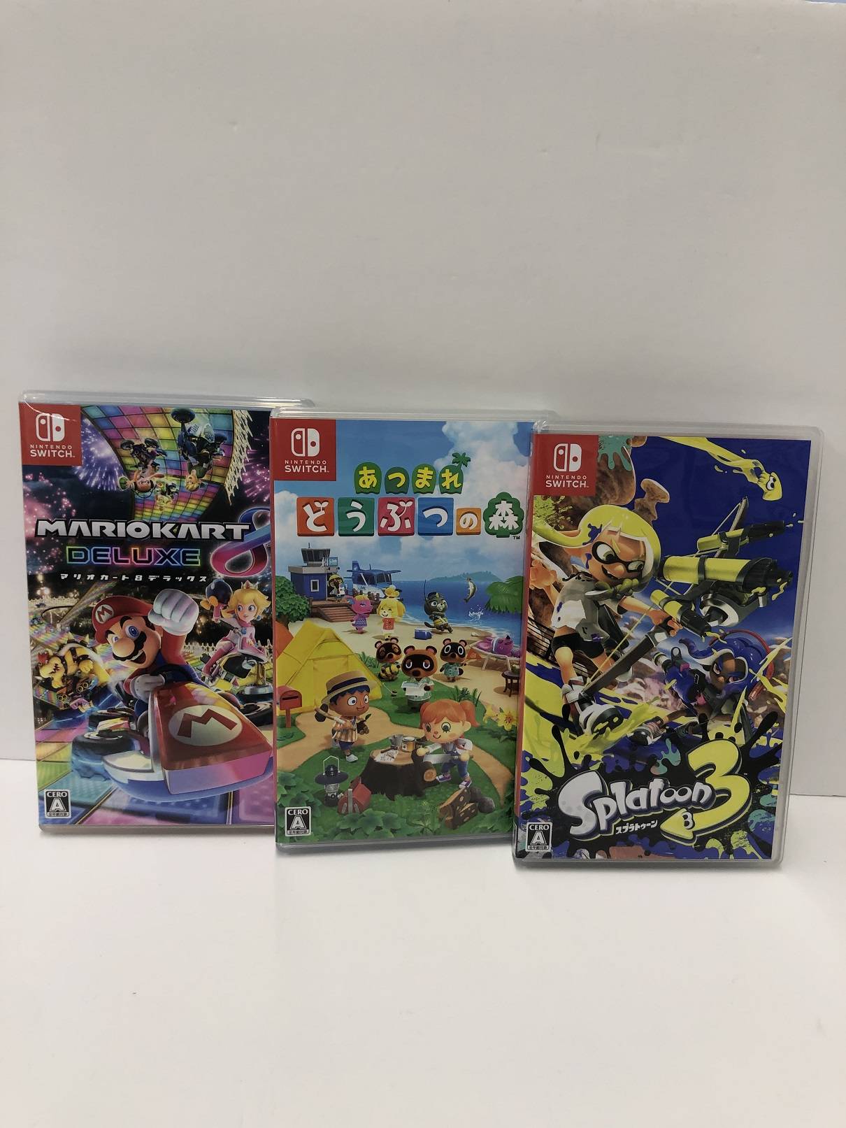 専用 Switch ゲームソフト マリオカート8 スプラトゥーン3 Switch ソフト 「マリオカート8 デラックス」「スプラトゥーン3」他
