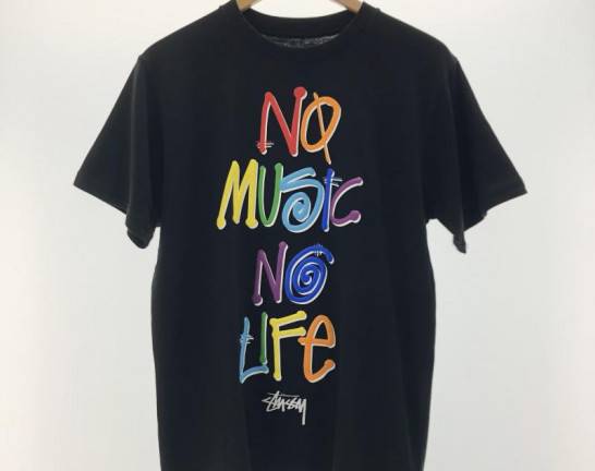 STUSSY×TOWER RECORDS ステューシー タワーレコード NO MUSIC NO LIFE Tシャツ サイズ：S　買取しました！