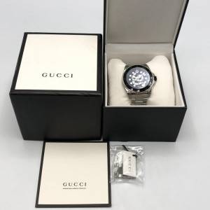 GUCCI グッチ 腕時計 シルバー ブラック レッド グリーン DIVE スネーク　買取しました！