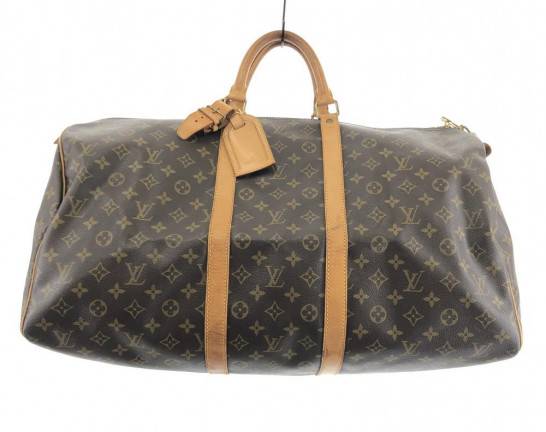 LOUIS VUITTON モノグラム キーポル55 レザー ブラウン ヴィトン　買取しました！