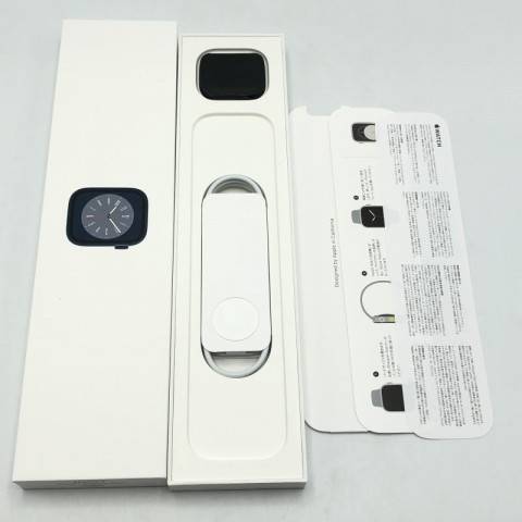 Apple Watch Series 8 41mm GPSモデル ミッドナイトアルミニウムケース